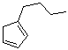 structure of CAS# 90317-56-9, Butylcyclopentadiene;n-Butylcyclopentadiene