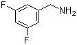 structure of CAS# 90390-27-5, 3,5-Difluorobenzylamine