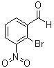 structure of CAS# 90407-21-9, 2-Bromo-3-nitrobenzaldehyde