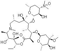 Azithromycin 3'-N-oxide molecular structure (CAS 90503-06-3)