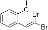 1-(2,2-Dibromoethenyl)-2-methoxybenzene molecular structure (CAS 90585-32-3)