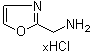 结构式 CAS# 907544-38-1, 2-恶唑甲胺盐酸盐
