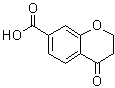 结构式 CAS# 90921-09-8, 3,4-二氢-4-氧代-2H-1-苯并吡喃-7-羧酸