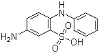 4-Aminodiphenylamine-2-sulfonic acid molecular structure (CAS 91-30-5)
