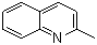 结构式 CAS# 91-63-4, 2-甲基喹啉; 喹哪啶