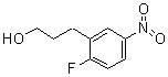 structure of CAS# 91319-51-6, 2-Fluoro-5-nitrobenzenepropanol