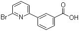 structure of CAS# 914349-44-3, 3-(6-Bromopyridin-2-yl)benzoic acid