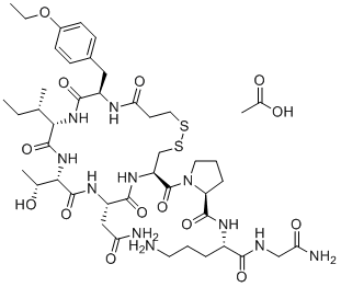结构式 CAS# 914453-95-5, 阿托西班乙酸酯