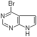 structure of CAS# 916213-53-1, 4-Bromo-7H-pyrrolo[2,3-d]pyrimidine