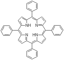 结构式 CAS# 917-23-7, 5,10,15,20-四苯基卟啉