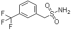 结构式 CAS# 919353-96-1, 1-[3-(三氟甲基)苯基]甲磺酰胺