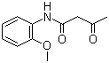structure of CAS# 92-15-9, o-Acetoacetaniside;N-(2-Methoxyphenyl)-3-oxobutanamide; Acetoacetyl-o-acetanisidine; AAOA