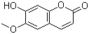 Scopoletin molecular structure (CAS 92-61-5)