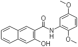 N-(2,5-Dimethoxyphenyl)-3-hydroxy-2-naphthamide molecular structure (CAS 92-73-9)