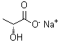 结构式 CAS# 920-49-0, (R)-乳酸钠