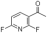 结构式 CAS# 920036-27-7, 1-(2,6-二氟-3-吡啶基)乙酮