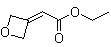 结构式 CAS# 922500-91-2, 氧杂环丁烷-3-亚基乙酸乙酯