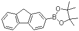 2-(9H-芴-2-基)-4,4,5,5-四甲基-1,3,2-二氧硼杂环戊烷分子结构 (CAS 922706-40-9)