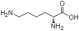structure of CAS# 923-27-3, D-Lysine ;(R)-2,6-Diaminohexanoic acid