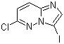 structure of CAS# 923595-49-7, 6-Chloro-3-iodoimidazo[1,2-b]pyridazine