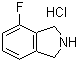 structure of CAS# 924305-06-6, 4-Fluoroisoindoline hydrochloride;4-Fluoro-2,3-dihydro-1H-isoindole hydrochloride