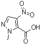structure of CAS# 92534-69-5, 1-Methyl-4-nitro-1H-pyrazole-5-carboxylic acid;2-Methyl-4-nitro-2H-pyrazole-3-carboxylic acid