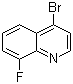 structure of CAS# 927800-38-2, 4-Bromo-8-fluoroquinoline