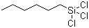 结构式 CAS# 928-65-4, 三氯己基硅烷
