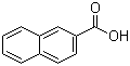 structure of CAS# 93-09-4, 2-Naphthoic acid;2-Naphthalenecarboxylic acid