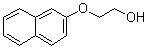 structure of CAS# 93-20-9, 2-(2-Naphthyloxy)ethanol;Ethylene glycol mono-2-naphthyl ether; NSC 37574; beta-Hydroxyethyl 2-naphthyl ether; beta-Naphthoxyethanol