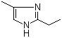 2-乙基-4-甲基咪唑分子结构 (CAS 931-36-2)
