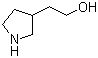 3-Pyrrolidineethanol molecular structure (CAS 931-44-2)