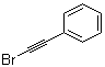 structure of CAS# 932-87-6, (Bromoethynyl)benzene;Bromophenylethyne; Phenylacetylene bromide; Phenylbromoacetylene; Phenylethynyl bromide; beta-Bromo-alpha-phenylacetylene