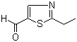 结构式 CAS# 933683-87-5, 2-乙基-5-噻唑甲醛