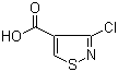 structure of CAS# 933690-30-3, 3-Chloro-4-isothiazolecarboxylic acid