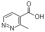 结构式 CAS# 933715-17-4, 3-甲基-4-哒嗪羧酸