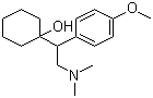 structure of CAS# 93413-69-5, Venlafaxine;[2-Dimethylamino-1-(4-methoxyphenyl)-ethyl]cyclohexan-1-ol