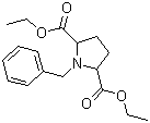 结构式 CAS# 93478-48-9, 1-苄基吡咯烷-2,5-二甲酸二乙酯