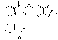 VX 809 molecular structure (CAS 936727-05-8)