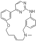 structure of CAS# 937270-47-8, TG 02;14-Methyl-20-oxa-5,7,14,27-tetraazatetracyclo[19.3.1.12,6.18,12]heptacosa-1(25),2,4,6(27),8,10,12(26),16,21,23-decaene