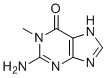 1-甲基鸟嘌呤分子结构 (CAS 938-85-2)