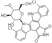 Rebeccamycin molecular structure (CAS 93908-02-2)