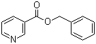 structure of CAS# 94-44-0, Benzyl nicotinate;Benzyl pyridine-3-carboxylate