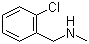 结构式 CAS# 94-64-4, 2-氯-N-甲基苄胺; N-甲基-2-氯苄胺; N-(2-氯苄基)-N-甲胺