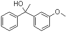 structure of CAS# 94001-64-6, 3-Methoxy-alpha-methyl-alpha-phenylbenzenemethanol