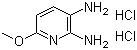 结构式 CAS# 94166-62-8, 6-甲氧基-2,3-二氨基吡啶二盐酸盐