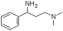 结构式 CAS# 942-86-9, N',N'-二甲基-1-苯基丙烷-1,3-二胺
