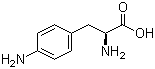 structure of CAS# 943-80-6, 4-Amino-L-phenylalanine
