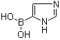 structure of CAS# 943138-65-6, Imidazol-5-ylboronic acid;B-1H-Imidazol-5-yl-boronic acid