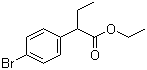 结构式 CAS# 943742-86-7, 2-(4-溴苯基)丁酸乙酯